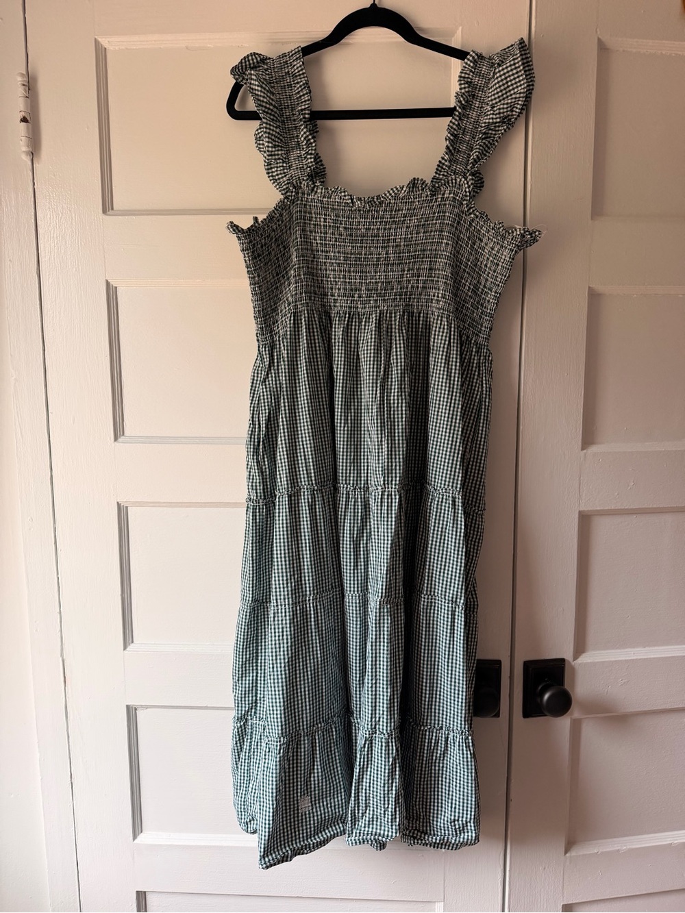 Hill House Green Gingham Ellie - Picture 2 of 3